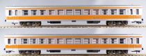 Jouef 8611 5491 5492 5494 Ho Sncf Rame Turbotrain Rtg 4 Eléments Eclairage sans Boite