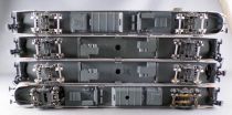 Jouef 8611 5491 5492 5494 Ho Sncf Rame Turbotrain Rtg 4 Eléments Eclairage sans Boite
