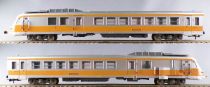 Jouef 8611 5491 5492 5494 Ho Sncf Turbotrain Set 4 Elements no Box