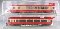 Jouef 8626 5489 Ho Sncf Diesel Railcar Ead Caravelle XBD 4037 Trailer XR 8734 Mint in Crystal Box