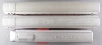 Jouef 8640 + 8650 Ho Sncf 2 Voitures Tee PBA Ile de France 3 A8tu Inox Am&eacute;nag&eacute;e + Fourgon A2Dx Eclair&eacute;s Boite Vitrine