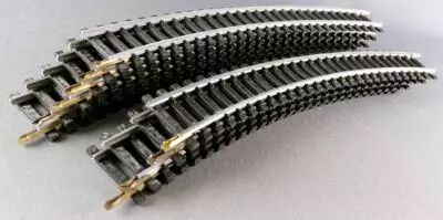 Jouef 870 Ho 10 Rails Courbes Acier R 385 15� Tbe