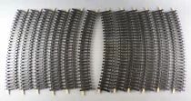 Jouef 870 Ho 12 Rails Courbes Acier R 385 15&deg; Tbe