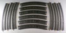 Jouef 870 Ho 12 Steel Curved Rails R 385 15° Very Good Condition