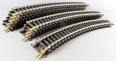 Jouef 870 Ho 12 Steel Curved Rails R 385 15� Very Good Condition