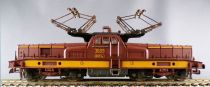 Jouef 8845 Ho Cfl Electric Loco BB 3609 Brown/Yellow without Motor no Box