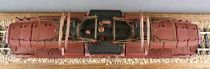 Jouef 8845 Ho Cfl Electric Loco BB 3609 Brown/Yellow without Motor no Box