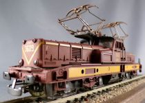 Jouef 8845 Ho Cfl Loco Electrique BB 3609 Brun Jaune sans Moteur sans Boite