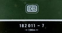 Jouef 8865 Ho Db Electric Loco BB E-182 011-7 Green Reversed Lightning no Box