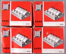 Jouef 890 Ho 4 x Command Post Electric Remote Control for Accessories Boxed
