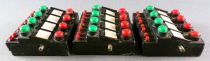 Jouef 891 Ho 3 Tableaux Eclairage Boitiers de Commande Noir en Boite