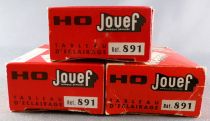 Jouef 891 Ho 3 Tableaux Eclairage Boitiers de Commande Noir en Boite
