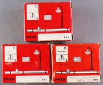 Jouef 891 Ho 3 Tableaux Eclairage Boitiers de Commande Noir en Boite