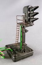 Jouef 9312 Ho 1 Signal de Voie Cablé 3 Feux 2 Lampes Fonctionne