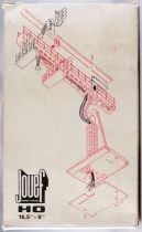 Jouef 933 Ho 2 Potences de Signalisation 1 Nacelle non C&acirc;bl&eacute;e + Panneaux Neuves Boite