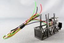 Jouef 9340 Ho 2 Lights (green & red) Nacel without Box