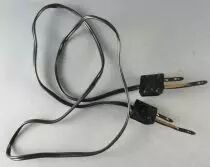Jouef 9801 Ho Cordon Jonction Double Connecteur 2&egrave;me Version Etat Neuf