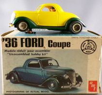 Jouef AMT T109 - Ford Coupé 1936 sur Châssis Jouef Neuve Boite Slot Car 1/43