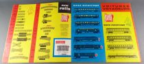 Jouef Catalogue 1966 Trains Locos Voitures Wagons Rails Circuit Routier Brick