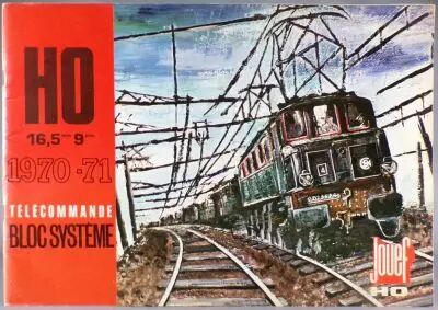 Jouef Catalogue 1970-1971 Trains Ho Locos Voitures Wagons Rails Circuits Routiers 