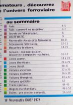 Jouef Catalogue 1978-1979 Ho Trains 68 Pages