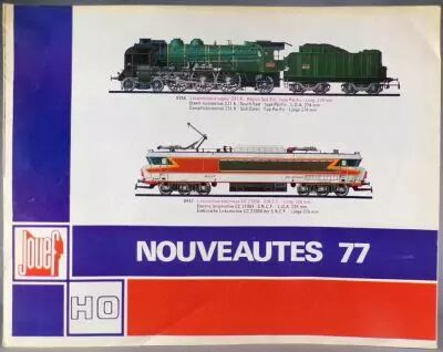 Jouef Catalogue Nouveaut�s 1977 Ho Trains Ho Circuit Routier Electrique