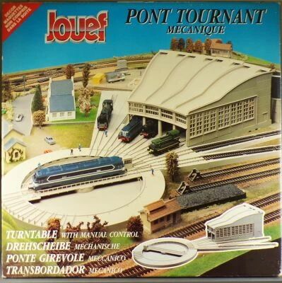 Jouef Champagnole 109400 Ho Sncf Pont Tournant Manuel avec Rotonde Neuf Boite