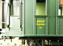 Jouef Champagnole 511400 Ho Sncf Voiture Ocem R A B9 myfi 34462 2&egrave;me Classe Am&eacute;nag&eacute;e Profi Boite Bleue