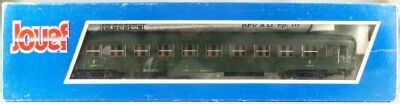 Jouef Champagnole 526200 Ho Sncf Voiture Dev AO Couchettes 2�me Classe B10c10 myfi 52142 Livr�e Vert Epoque III Boite Bleue