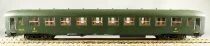 Jouef Champagnole 526200 Ho Sncf Voiture Dev AO Couchettes 2&egrave;me Classe B10c10 myfi 52142 Livr&eacute;e Vert Epoque III Boite Bleue
