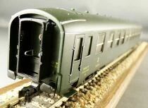 Jouef Champagnole 526200 Ho Sncf Voiture Dev AO Couchettes 2&egrave;me Classe B10c10 myfi 52142 Livr&eacute;e Vert Epoque III Boite Bleue 2