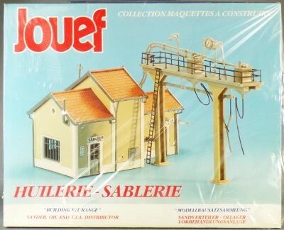 Jouef Champagole 104300 Ho Sand Distributor & Oil-Works Plastic Model Kit Mint in Sealed Box