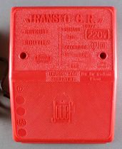 Jouef Circuit Routier Transformateur T40/E Rouge 220V 50Hz à 12V 12W CC Fonctionne
