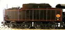 Jouef HJ2003 Ho Sncf Loco Vapeur 141 P 184 Tender 34 P 236 Noisy le Sec Noir Digitalisable Proche Neuve Boite