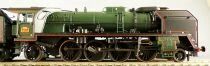 Jouef HJ2036 Ho Sncf Loco Vapeur 141 P 13 Tender 34 P 13 Montargis Vert/Noir Digitalis&eacute; Proche Neuve Boite
