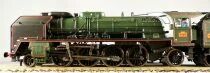 Jouef HJ2036 Ho Sncf Steam Loco 2-8-2 13 P 184 Tender 34 P 13 Montargis Green/Black Digitalized Near Mont in Box
