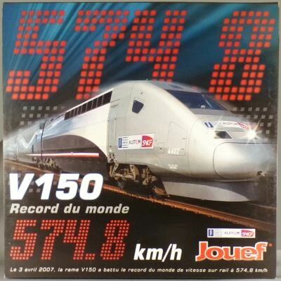 Jouef HJ2058 Ho Sncf Coffret Tgv Est 4402 V 150 Record du Monde de Vitesse 5 �l�ments Neuf Boite