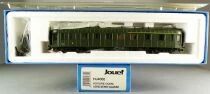 Jouef HJ4000 Ho Sncf Voiture Ocem R. A. A3B5 myfi 4864 1&egrave;re/2&egrave;me Classe Livr&eacute;e Vert Toit Vert Epoque III Proche Neuve Boite
