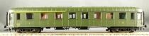 Jouef HJ4000 Ho Sncf Voiture Ocem R. A. A3B5 myfi 4864 1&egrave;re/2&egrave;me Classe Livr&eacute;e Vert Toit Vert Epoque III Proche Neuve Boite