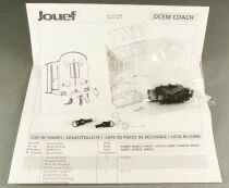 Jouef HJ4000 Ho Sncf Voiture Ocem R. A. A3B5 myfi 4864 1&egrave;re/2&egrave;me Classe Livr&eacute;e Vert Toit Vert Epoque III Proche Neuve Boite