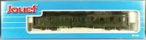 Jouef HJ4026 Ho Sncf Ocem Exposed Rivets A3B5 myfi 5857 1st/2nd Class Green Black Roof Era III Near Mint in Box