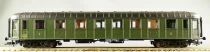 Jouef HJ4026 Ho Sncf Ocem Exposed Rivets A3B5 myfi 5857 1st/2nd Class Green Black Roof Era III Near Mint in Box