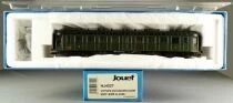 Jouef HJ4027 Ho Sncf Voiture Ocem R. A. C9 myfi 54610 3&egrave;me Classe Livr&eacute;e Vert Toit Noir Epoque III Proche Neuve Boite