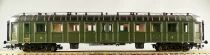 Jouef HJ4027 Ho Sncf Voiture Ocem R. A. C9 myfi 54610 3&egrave;me Classe Livr&eacute;e Vert Toit Noir Epoque III Proche Neuve Boite