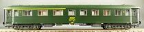 Jouef HJ4057 Ho Sncf Voiture type N36/37-DRG pour Express ex Dr 1&egrave;re/2&egrave;me Cl A3B5 50 87 38-20 153-4 Vert Epoque III Neuve Boite