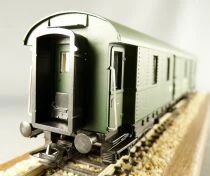 Jouef HJ4058 Ho Sncf ex Dr Luggage Van D 50 87 92-47 254-2 Green Mint in Box