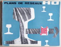 Jouef Ho Maps of  Railways Network Plans 40 pages Spiral Bound