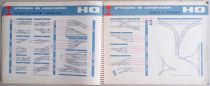 Jouef Ho Plans de Réseaux 1965 40 Pages Reliure Spirale