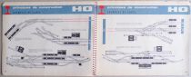 Jouef Ho Plans de Réseaux 1965 40 Pages Reliure Spirale