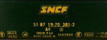 Jouef Ho Sncf 2 x Uic Coach A9 1st Class Green Livery no Box